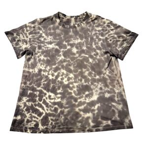 Lululemon All Yours Tee Tie Dye Marmoleado Graphite Grey Size Medium